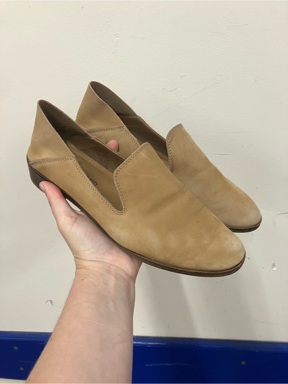 Lucky Brand Leather Loafer Flats